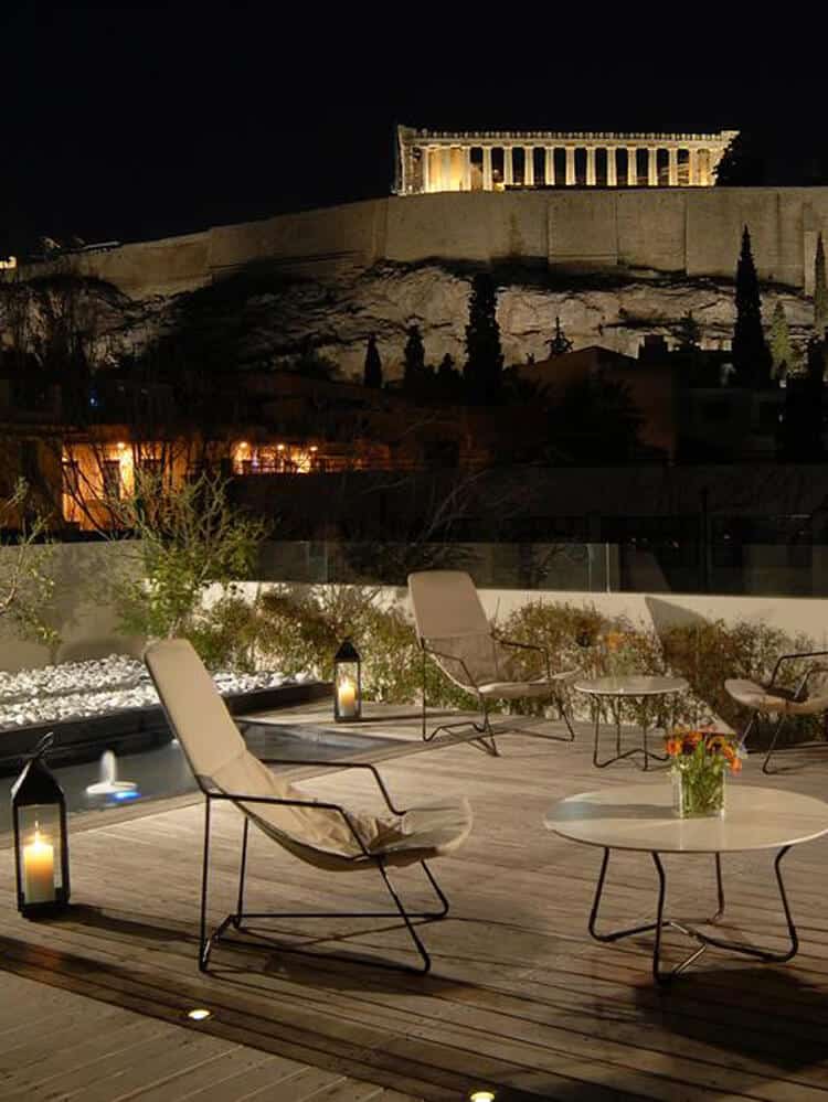 Herodion hotel in Athens