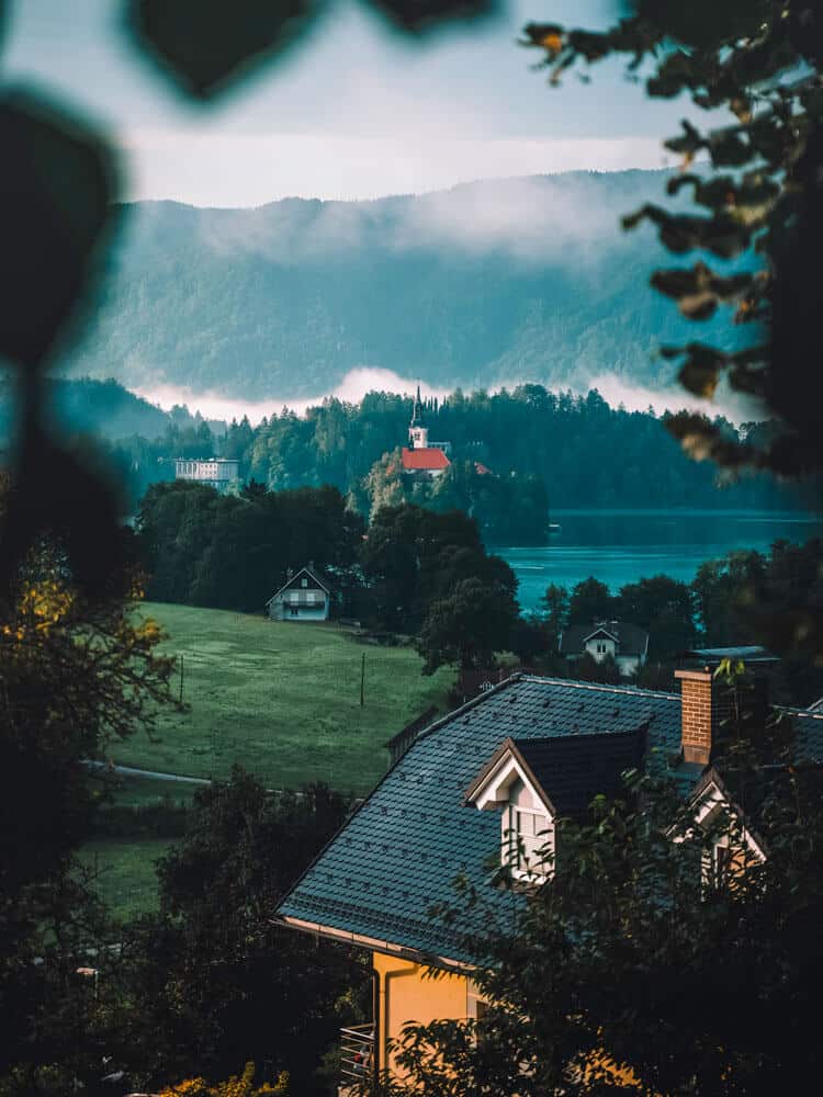 House with a view to Bled Island
