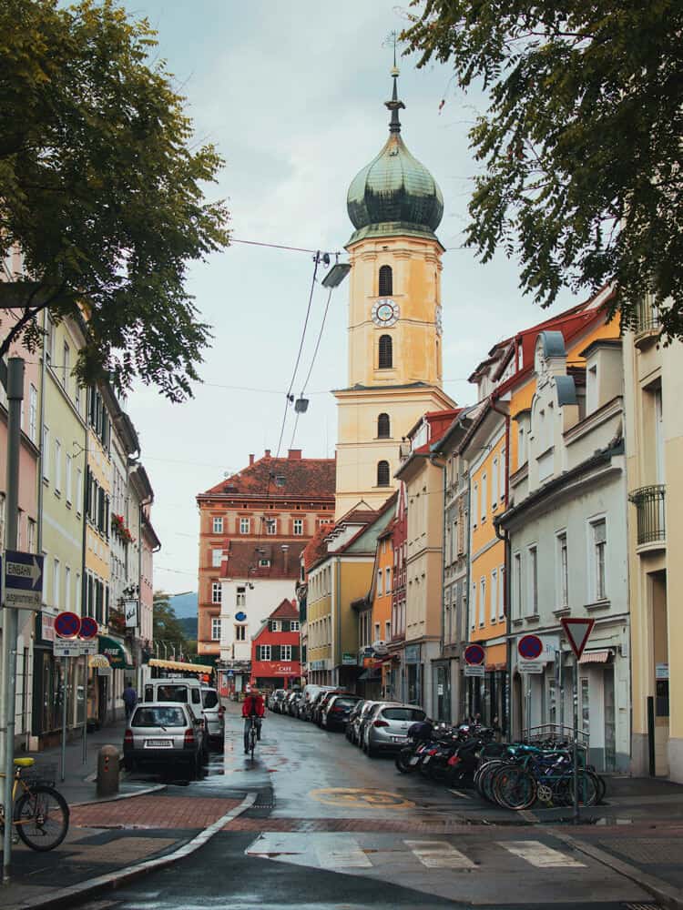 View of a Church in Graz