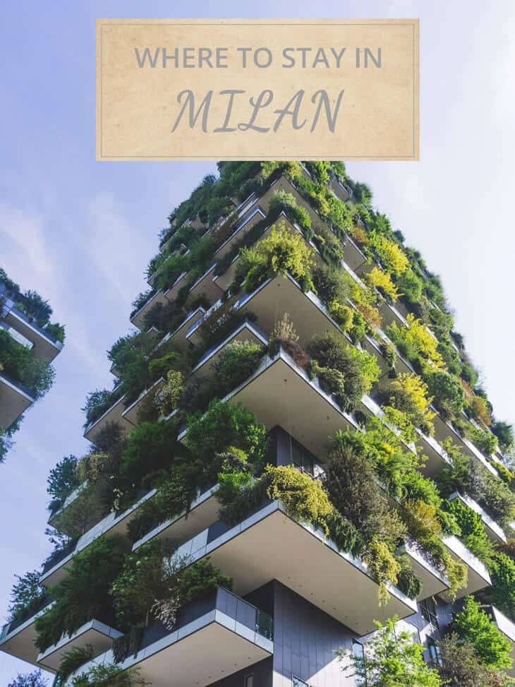 Eco building in Milan