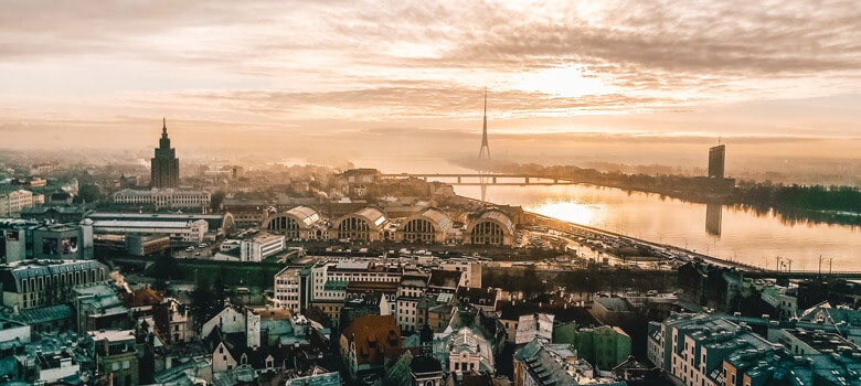 City view Riga, Latvia