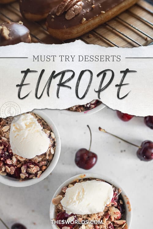 Must try desserts Europe