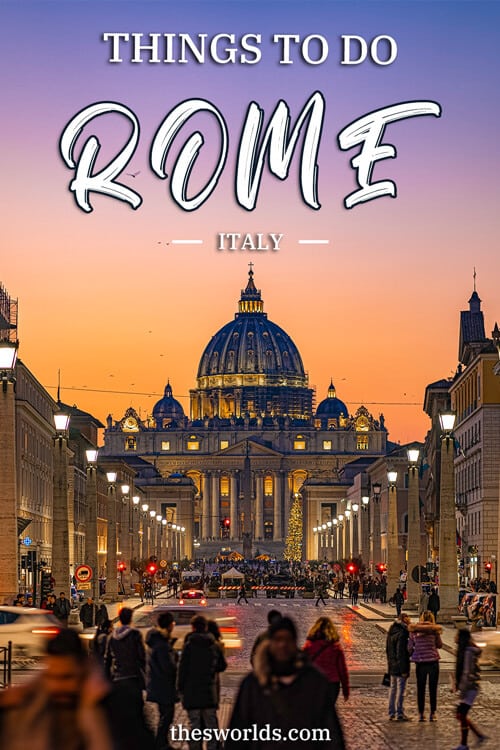 Things to do in Rome Italy