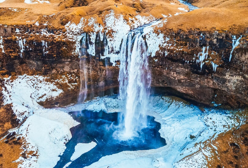 Waterfall at Iceland