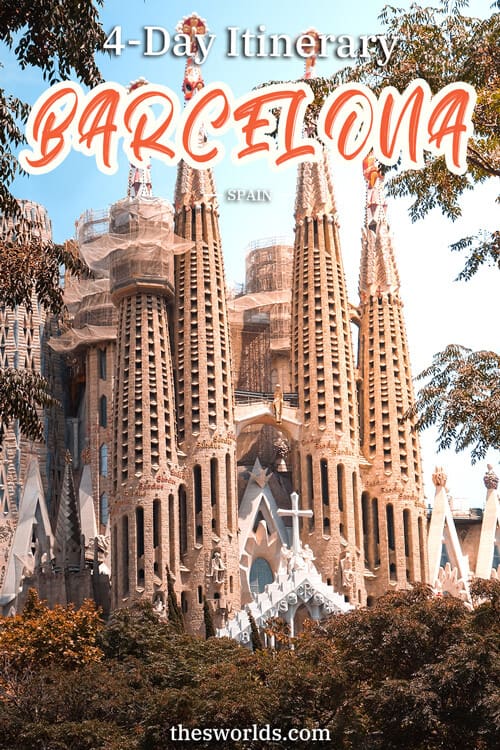 4 Day itinerary Barcelona