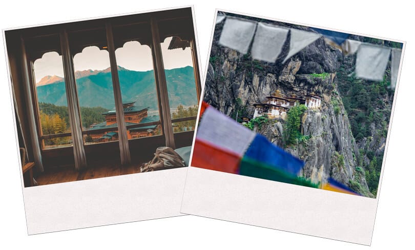 Pictures of Monasteries in Bhutan