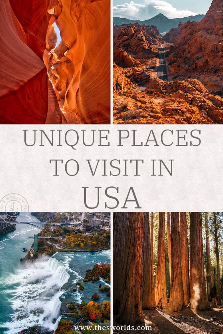 Unique places to visit in USA