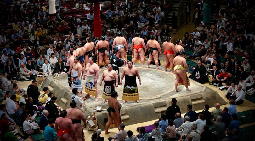 Sumo wrestling tournament