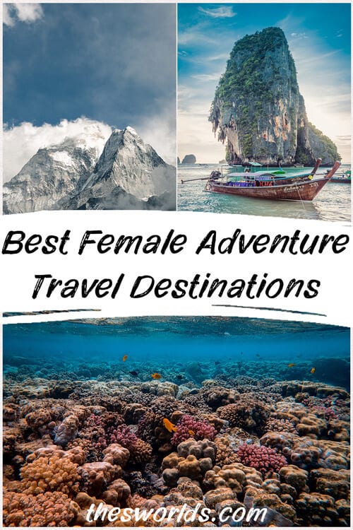 Best Female adventure travel destinations