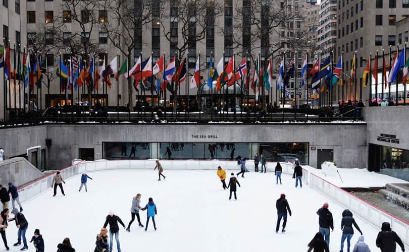 New York skating ring