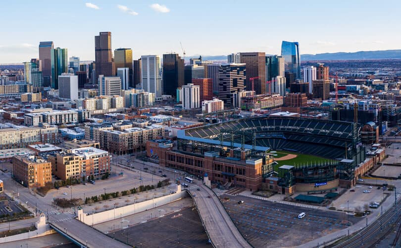 City view of Denver, Colorado