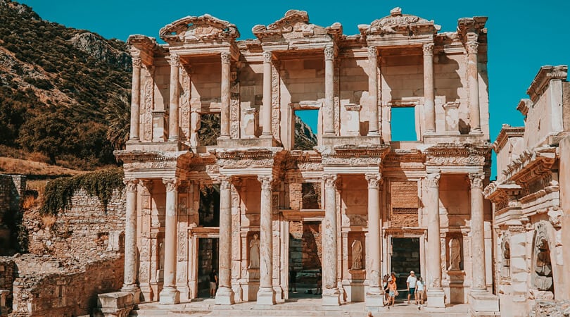 Ruins of Izmir in Turkey