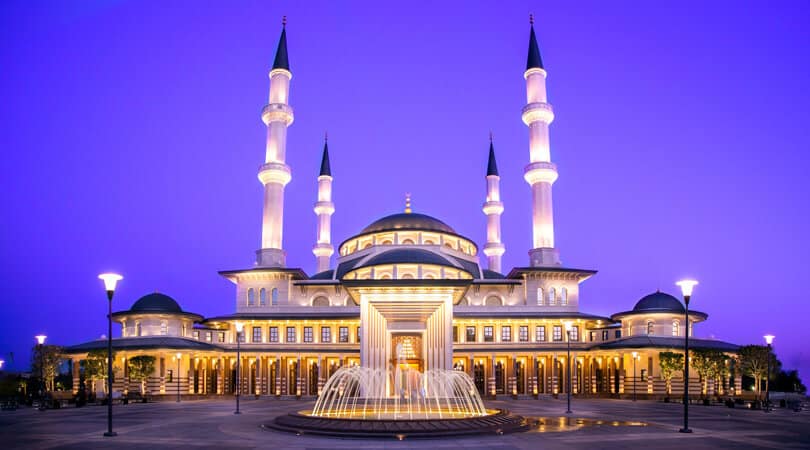 Temple in Ankara Turkey