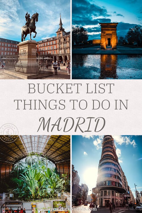 Bucket List Things to do in Madrid