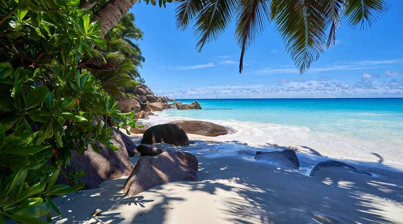 Anse Source D Argent Beach in Seychelles